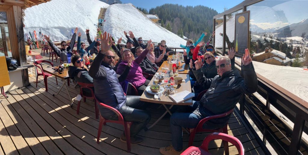 teambuilding grand bornand mars 2019